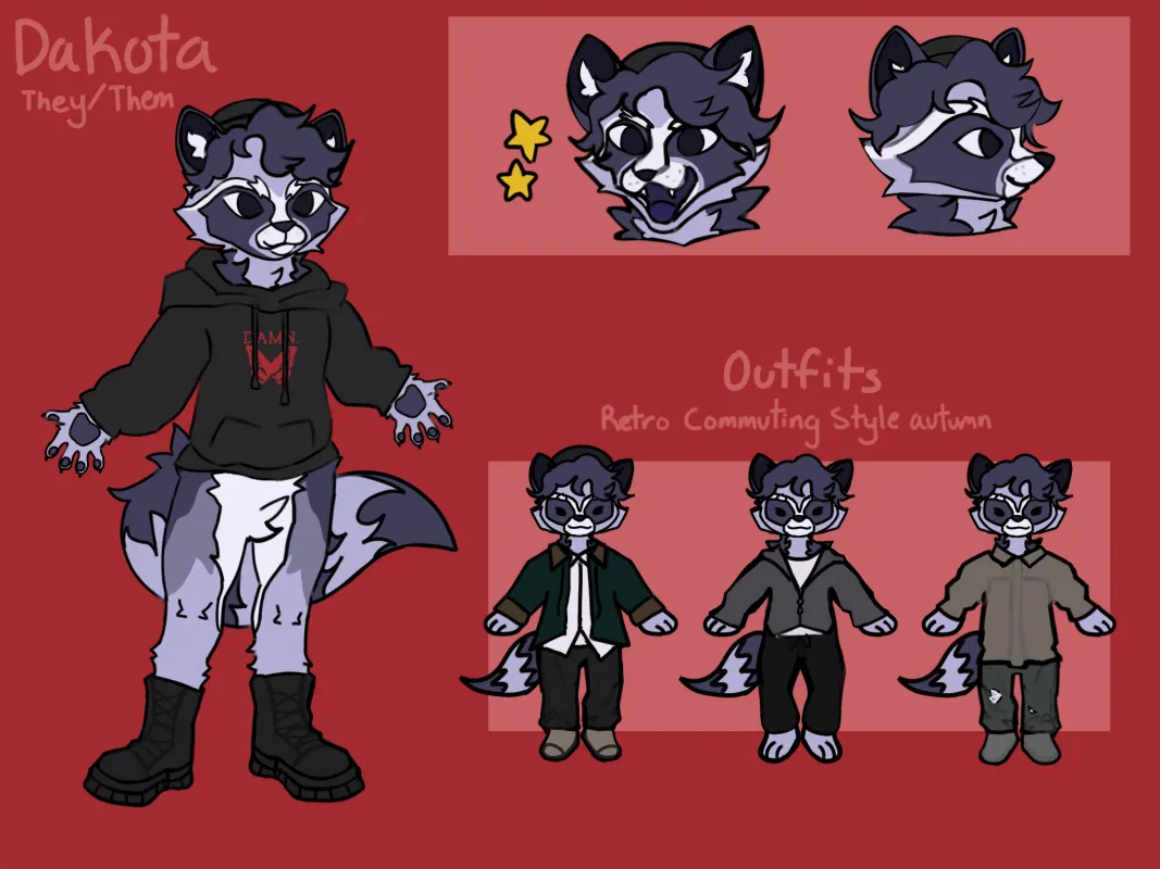 Dakota ref sheet
